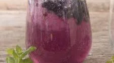 Sparkling Blackberry-Mint Cooler Recipe