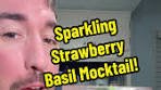 Sparkling Strawberry Basil Mocktail! #drink #cocktail ...