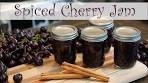 Spiced Cherry Jam Canning Recipe