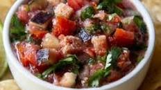 Spicy California Fig and Tomato Salsa
