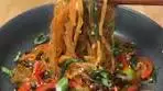 Spicy peanut glass noodles🥢 for a quick and simple meal ...