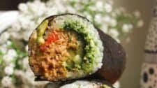 Spicy Tunacado Sushi Burrito