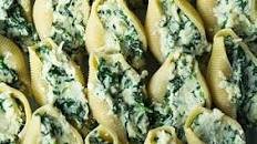 Spinach and Cheese Stuffed Shells