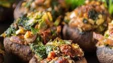Spinach and Feta Stuffed Mushrooms