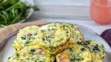 Spinach Egg Bites with Bacon