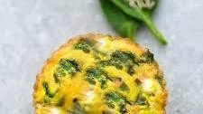 Spinach Egg Muffins with Cheese