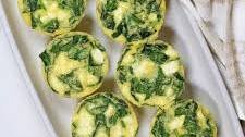 Spinach Feta Egg Bites
