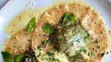 Spinach, Goat Cheese and Herb Ravioli