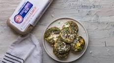 Spinach, Mushroom, and Feta Egg Bites