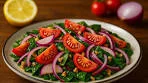 Spinach, Radish & Cherry Tomato Salad | Fresh, Crunchy ...