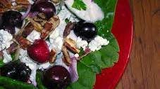 Spinach Summer Cherry Salad