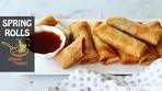 Spring Rolls Recipe | Veg Spring Rolls Recipe