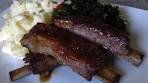 St Louis Ribs & Maple Mustard Glaze - Oven Recipe