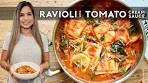 STORE BOUGHT RAVIOLI WITH HOMEMADE TOMATO ...