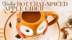 Stovetop Hot Chai Spiced Apple Cider