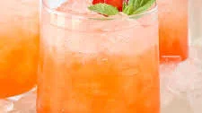 Strawberry Basil Vodka Smash