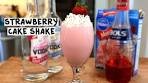 Strawberry Cake Shake