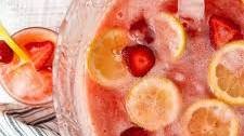 Strawberry Lemonade Party Punch