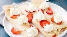 Strawberry Mascarpone Crepes