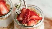 Strawberry Mascarpone Mousse Parfait