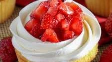 Strawberry Shortcake Cupcakes