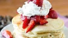 Strawberry Shortcake Pancakes
