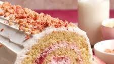 Strawberry Shortcake Swiss Roll
