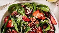 Strawberry Spinach Salad