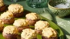 Stuffed Cream Cheese Mushrooms