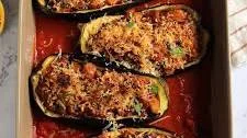 Stuffed Eggplant Parmesan