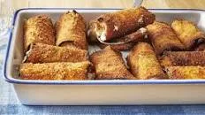 Stuffed Eggplant Parmesan Rolls