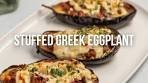 Stuffed Greek Eggplant