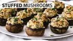 STUFFED MUSHROOMS | the best vegetarian recipe for ...