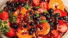 Summer Fruit Salad with Herb Dressing