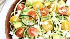Summer Zucchini Noodle Salad