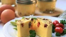 Sun-Dried Tomato and Goat Cheese Sous Vide Egg Bites