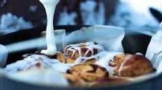 SUPER Easy Campfire Cinnamon Rolls