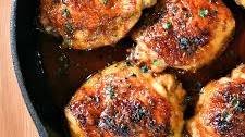 Sweet and Spicy Chicken Thighs