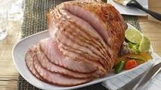 Sweet and Spicy Mango-Glazed Ham