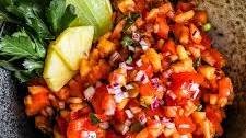 Sweet and Spicy Pineapple Salsa