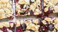 Sweet Cherry Almond Bars