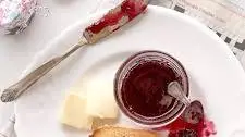 Sweet Cherry Jam with Merlot Wine
