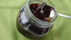 Sweet Cherry Jam with Spices and Red Wine