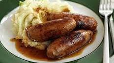 Sweet chilli bangers & mash