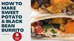 Sweet Potato and Black Bean Burrito Recipe