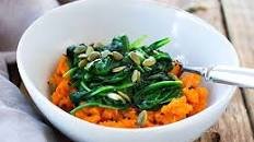 Sweet Potato and Spinach Bowl