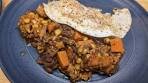 Sweet Potato Black Bean Hash