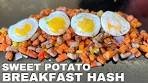 Sweet Potato Breakfast Hash Easy Fall Griddle Breakfast!