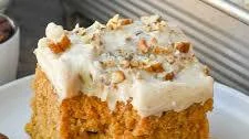 Sweet Potato Cake with Cinnamon Cream Cheese Frosting
