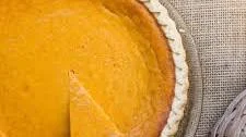Sweet Potato Pie with Whipped Cream